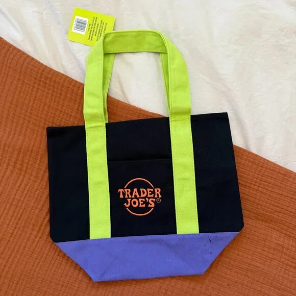 Multicolored (1 of 3) - Limited Edition Trader Joe's Trick-or-Treat Tote Bag - Picture 1 of 3